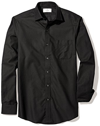 Buttoned Down Men's Classic Fit Spread-Collar Sport Shirt