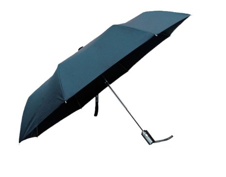 Glamore Travel Umbrellas - Maximum Protection Travel Umbrella 42 Inch Canopy Wind/rain Resistant -Sturdy, Durability - Auto Open/close - Lifetime Guarantee (dark blue)