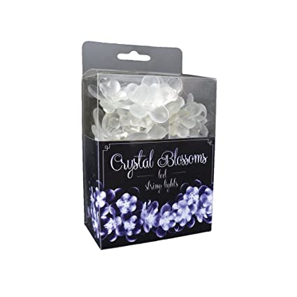 Fortune Products CB-100W Crystal Blossoms LED String Light , 7' Length (Single Strand)