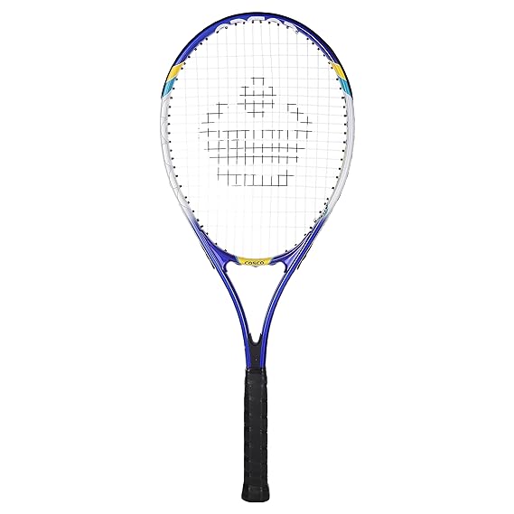 Cosco Max Power Aluminium Tennis Racquet (Blue)