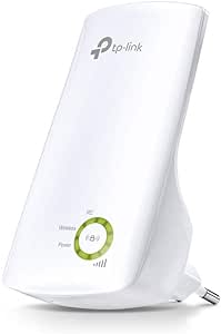 TP-Link N300 Tl-WA854RE - Repetidor Extensor de Red WiFi (2.4 GHz, 300 Mbps, Luz Indicadora,Puerto Ethernet, Modo Ap,Extensor, Antenas Internas), Blanco