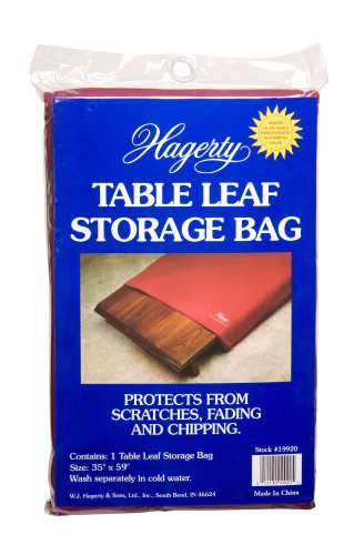 Hagerty 19920 35-By-59-inch Table Leaf Storage Bag, Burgundy