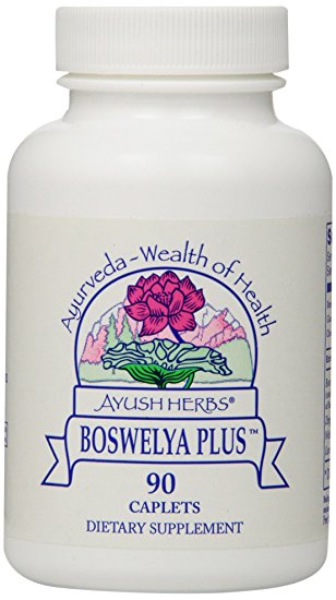 Ayush Herbs Boswelya Plus Herbal Supplement, 90 Count