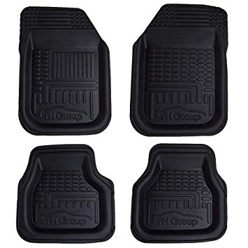 FH Group F11800 TPO Plastic All-Weather Durable Waterproof 3D Semi-Universal Trimmable Floor Mats