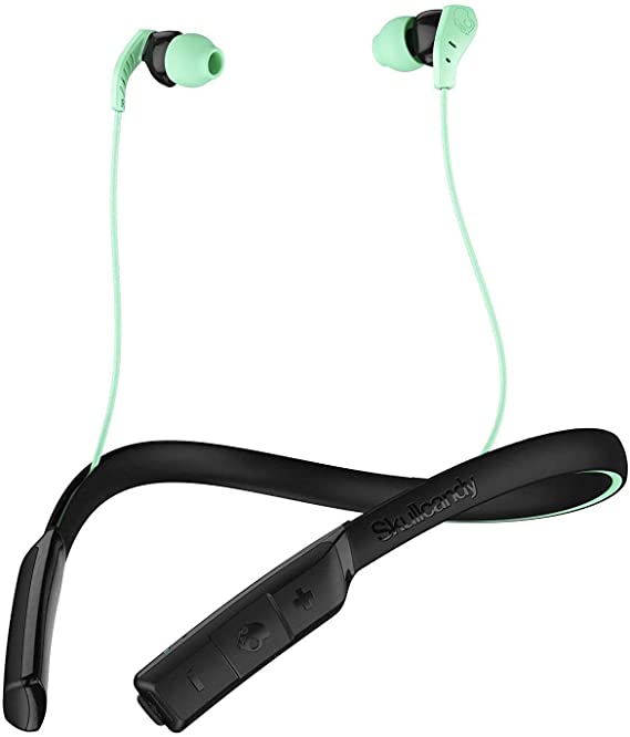 Skullcandy - Method Wireless in-Ear Headphones - Bulk Packaging (Black/Mint)