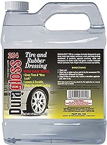 Duragloss 254 Automotive Tire and Mat Dressing - 0.5 Gallon, Gray
