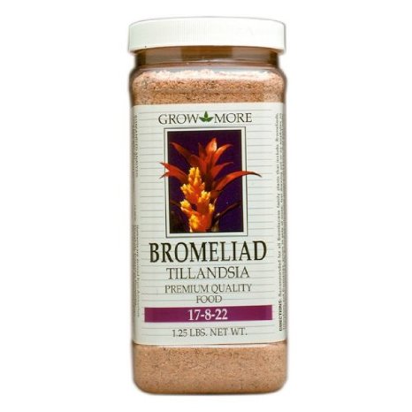 Grow More 5118 Bromeliad Tillandsia Food 17-8-22, 1.25-Pound