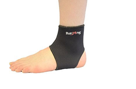 Neoprene support, guard/protector brace for ankle foot wrap ideal for sports Small
