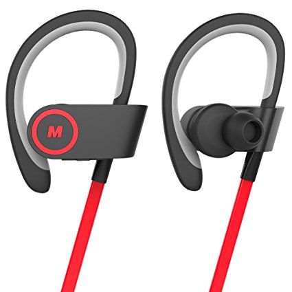 Masentek Y2 Bluetooth Headset Headphone V4.1 Wireless Earpiece In-Ear Stereo Earphone Sweatproof Earbud for iPhone 7 Plus 6s 5s iPad Samsung Galaxy S7 Edge S6 S5 Note5 LG G5 V10 Motorola HTC Android