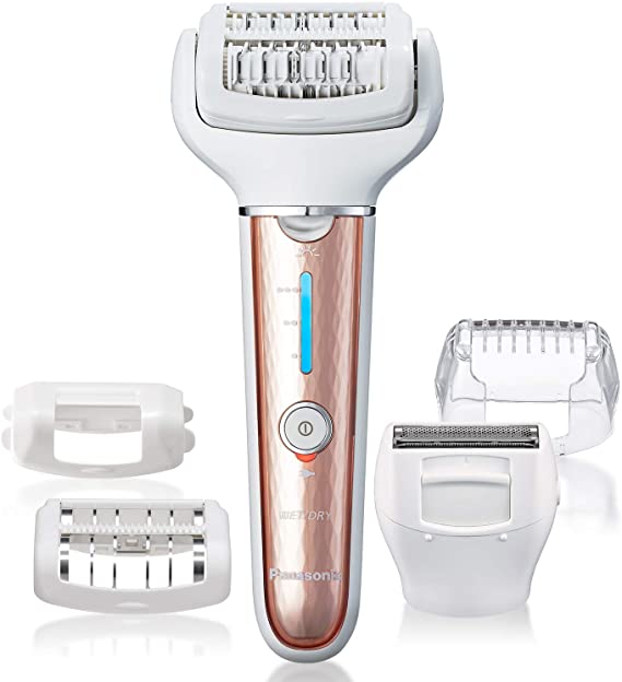 Panasonic Premium Cordless Wet/dry Epilator & Shaver With 5 Attachments Achieves Gentle Hair Removal