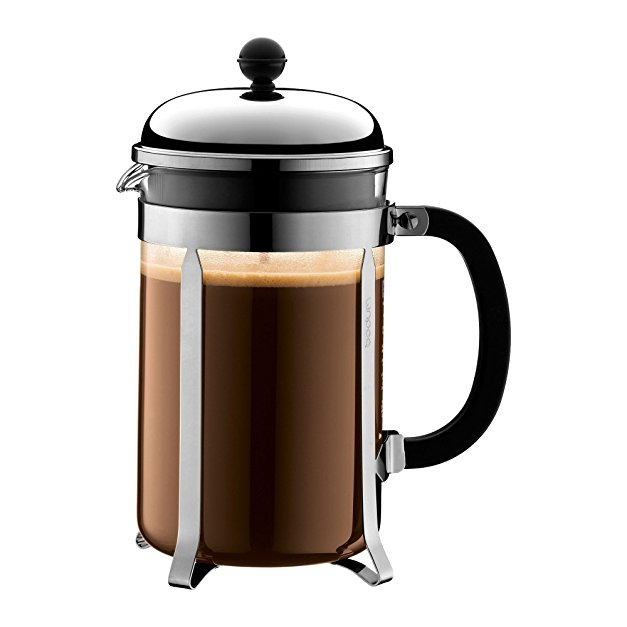 Bodum CHAMBORD Coffee Maker, 1.5 L/51 oz - Shiny