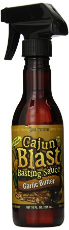 Cajun Blast Sauce Spray, Garlic Butter, 10 Ounce