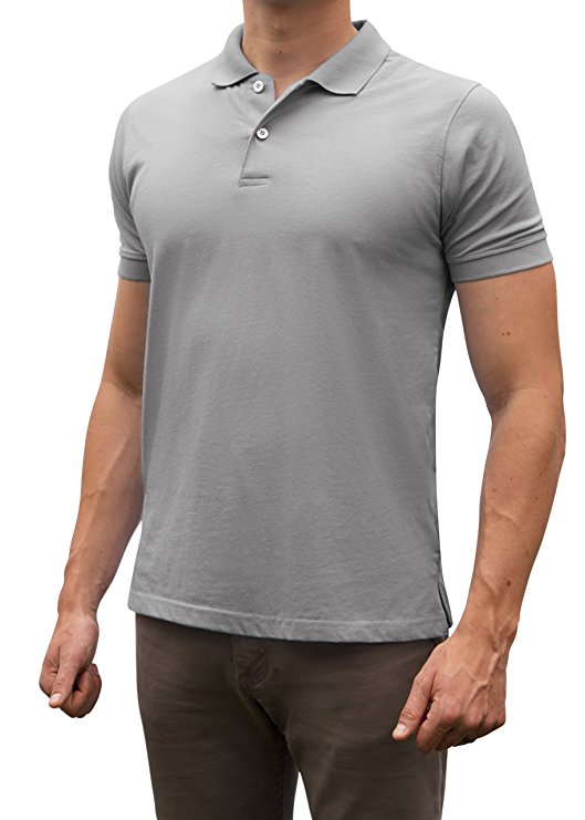 Comfortably Collared Men's Perfect Slim Fit Polo Shirt
