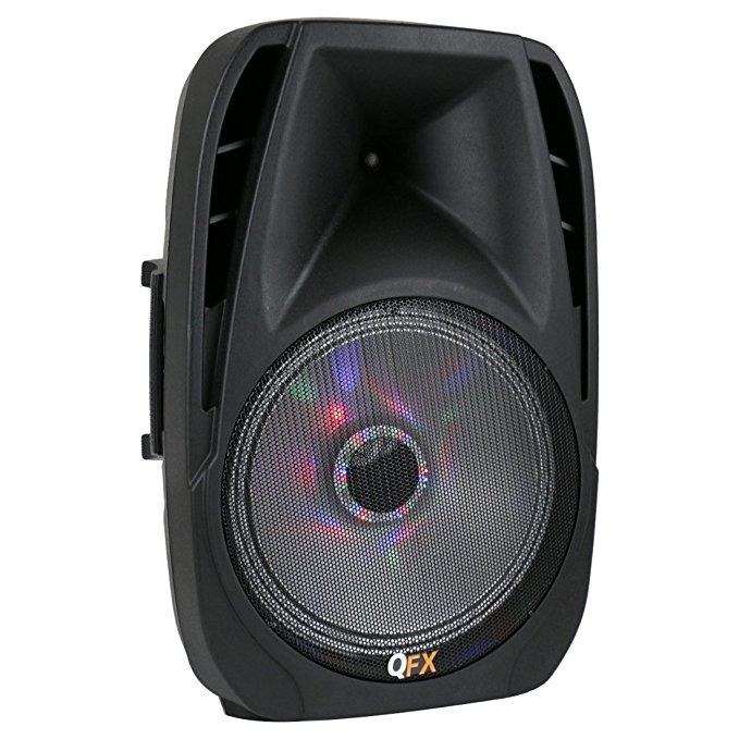 QFX PBX-61152BTL Battery Powered Bluetooth Portable Party Speaker - Black