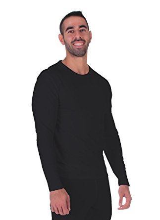 Men's Thermal Top Lightweight Ultra Soft Fleece,Base Layer, Very Warm, Excellent Wicking