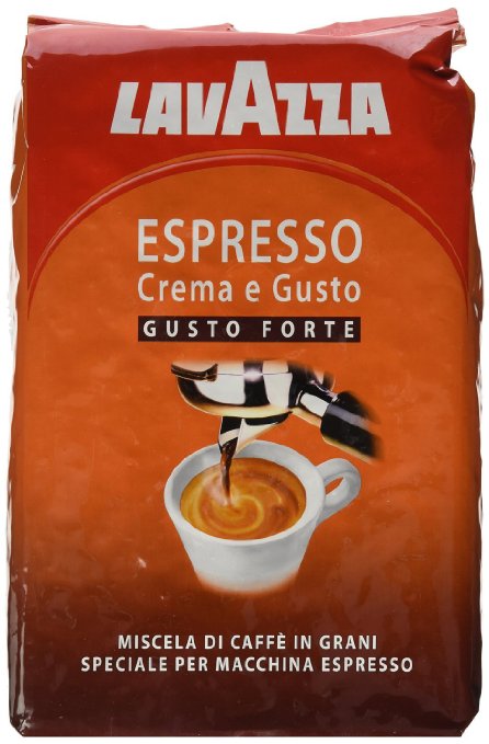 Lavazza Espresso Crema e Gusto (1kg bag whole beans) - Pack of 2