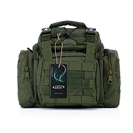 G4Free Sport Outdoor Travel Waist Pack Tactical Assault Gear Sling Pack MOLLE Modular Deployment Range Bag Hiking Fanny Pack Tactical bag Fishing Tackles Pack