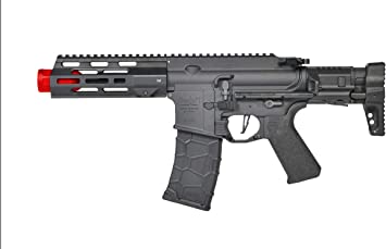 VFC Avalon Calibur II PDW AEG 6mm BB Rifle Airsoft Gun, Black