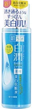 Rohto Hada Labo Shirojyun Whitening Lotion & Face Moisturizer, High Purity Arbutin / Vitamin C / Wakan Adlay Extract, Made in Japan, 170ml