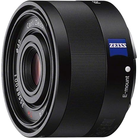 Sony SEL35F28Z E Mount Full Frame Sonar T* FE 35 mm F2.8 Zeiss Prime Lens - Black