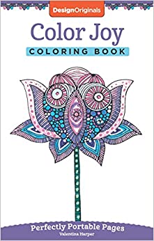Color Joy Coloring Book: Perfectly Portable Pages (On-the-Go Coloring Book) (Design Originals) Extra-Thick High-Quality Perforated Paper; Convenient 5x8 Size is Perfect to Take Along Wherever You Go