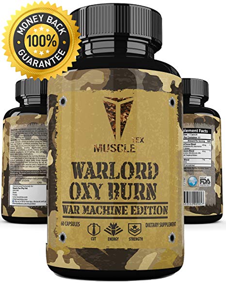 _ANABOLIC_Warlord OXY Burn_ * Thermogenics for Weight Loss – Thermogenic Fat Burners for Men– Thermogenic Fat Burners for Women - MEGA Fast Acting OXY Burn! Termogenic Pills