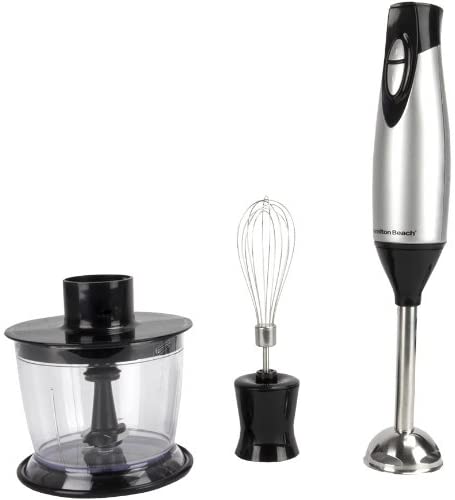 Hamilton Beach 59765 2 Speed Hand Blender with Chopping Bowl