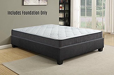 Spring Solution 60EBA-5/0 Platform Bed For Mattress, Eliminates Need Of Box Spring and Bed Frame, Queen size