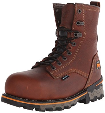 Timberland PRO Men's 8 Inch Boondock Composite-Toe Waterproof Work and Hunt Boot