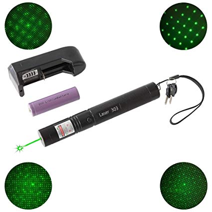WORD GX Tactical Green Hunting Rifle Scope Sight Laser Pen Outdoor Flashlight,LED Interactive Baton Funny Laser Toy Pet Toys