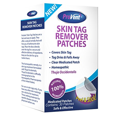Provent Skin Tag Remover Patches, 30 Count