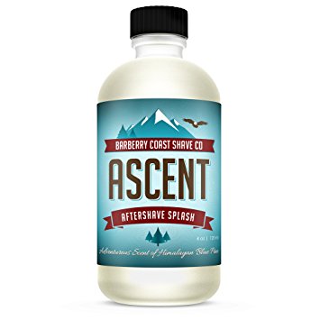 Himalayan Ascent Aftershave Splash for Men - Scent: Blue Pine, Sandalwood, Cedar, Mandarin & Amber - 4oz