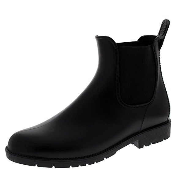 Polar Products Womens Short Wellington Winter Festival Waterproof Chelsea Boots