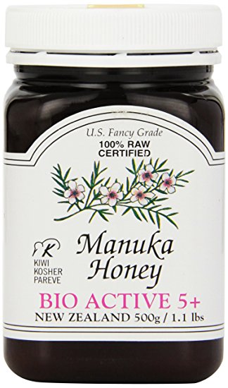 Manuka Honey Bio Active 5 , 500g, 16 Ounce Jar