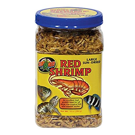 Large Sun-dried Red Shrimp 10 oz. by Zoo Med