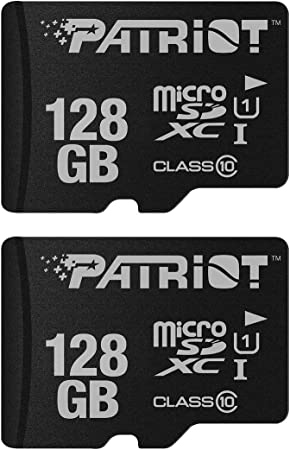 Patriot LX Series Micro SD Flash Memory Card 128GB - 2 Pack