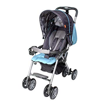 Combi Cosmo EX Lightweight Tri-fold Stroller in Turquoise (Discontinued by Manufacturer)