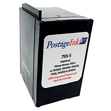 Pitney Bowes DM200L / DM225 Red Ink Cartridge # 793-5