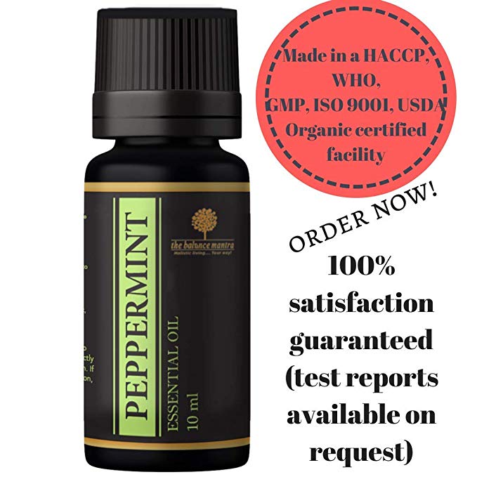 The Balance Mantra Peppermint Essential Oil, 10ml