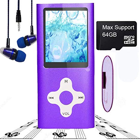 MP3 Player / MP4 Player, Hotechs MP3 Music Player Slim Classic Digital LCD 1.82'' Screen with FM Radio, ¡­