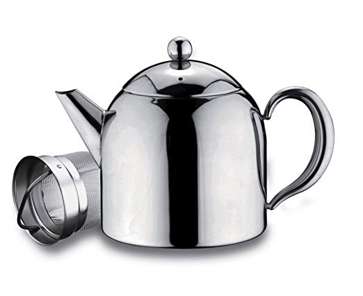 Grunwerg Belmont 35oz/1L Stainless Steel Teapot HT-350X
