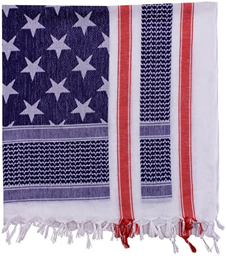 Rothco Stars and Stripes Shemagh Tactical Desert Scarf