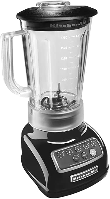 KitchenAid KSB1570OB 5-Speed Blender with 56-Ounce BPA-Free Pitcher - Onyx Black