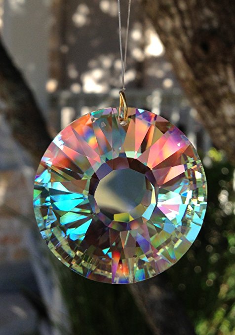 40mm Swarovsk Sun Disc Crystal Prisms