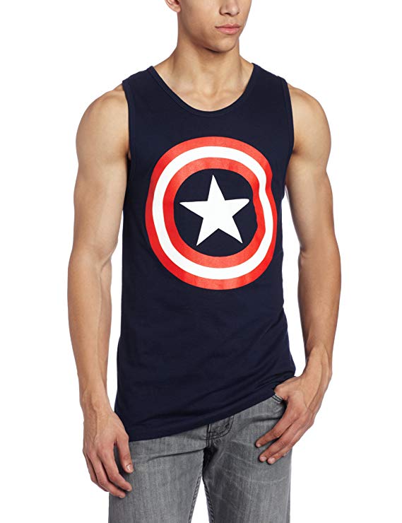 Marvel Captain America Men's Marvel Tank Top