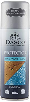 "Dasco Leather Protector" Protects leather, suede, fabric and wool surfaces against penetration of water and oil