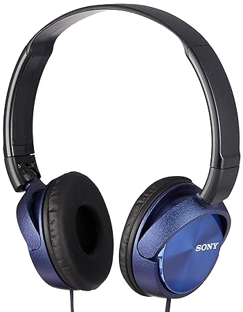 Sony Dynamic Mdr-Zx310-L Wired On Ear Headphones Without Mic (Blue)