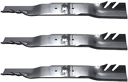 3PK Oregon 598-672 G5 Gator Blades for 54" Cub Cadet 742-0677, 942-0677