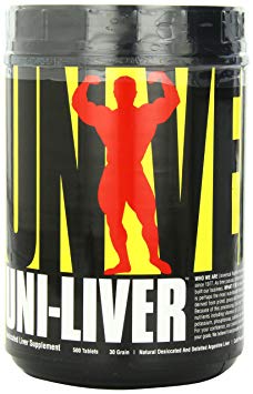 Universal Uni-Liver Tablets, 500-Count Bottles