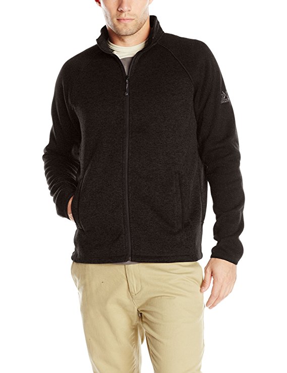 ZeroXposur Men's Stomp Sweater Fleece Full-Zip Jacket